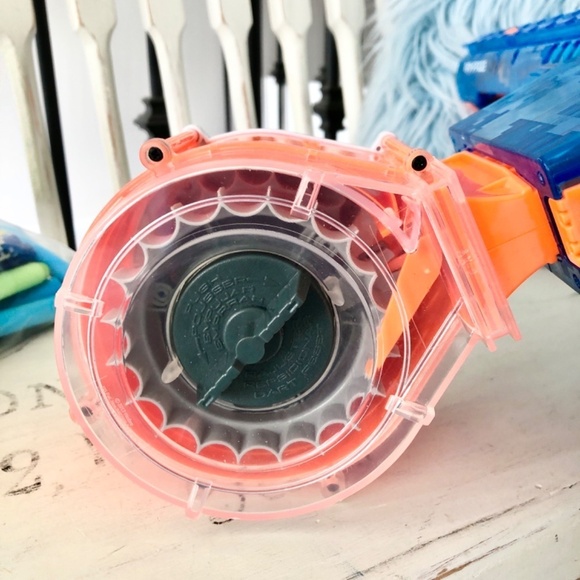 Nerf, N-Strike, Elite Rampage, Sonic Ice Blue Blaster, With Over 80 Darts - Picture 10 of 13